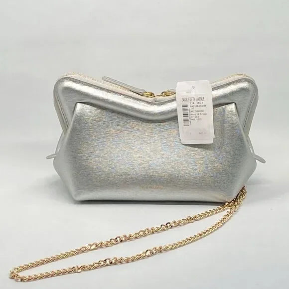 Mansur Gavriel Mini M Frame Leather Crossbody Bag - Picture 2 of 10